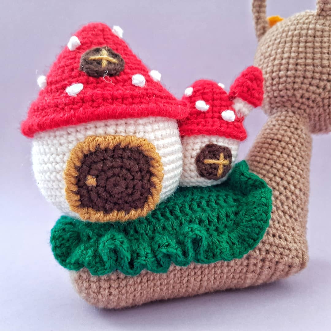 Cute Snail Amigurumi Free Pattern – Csr.life