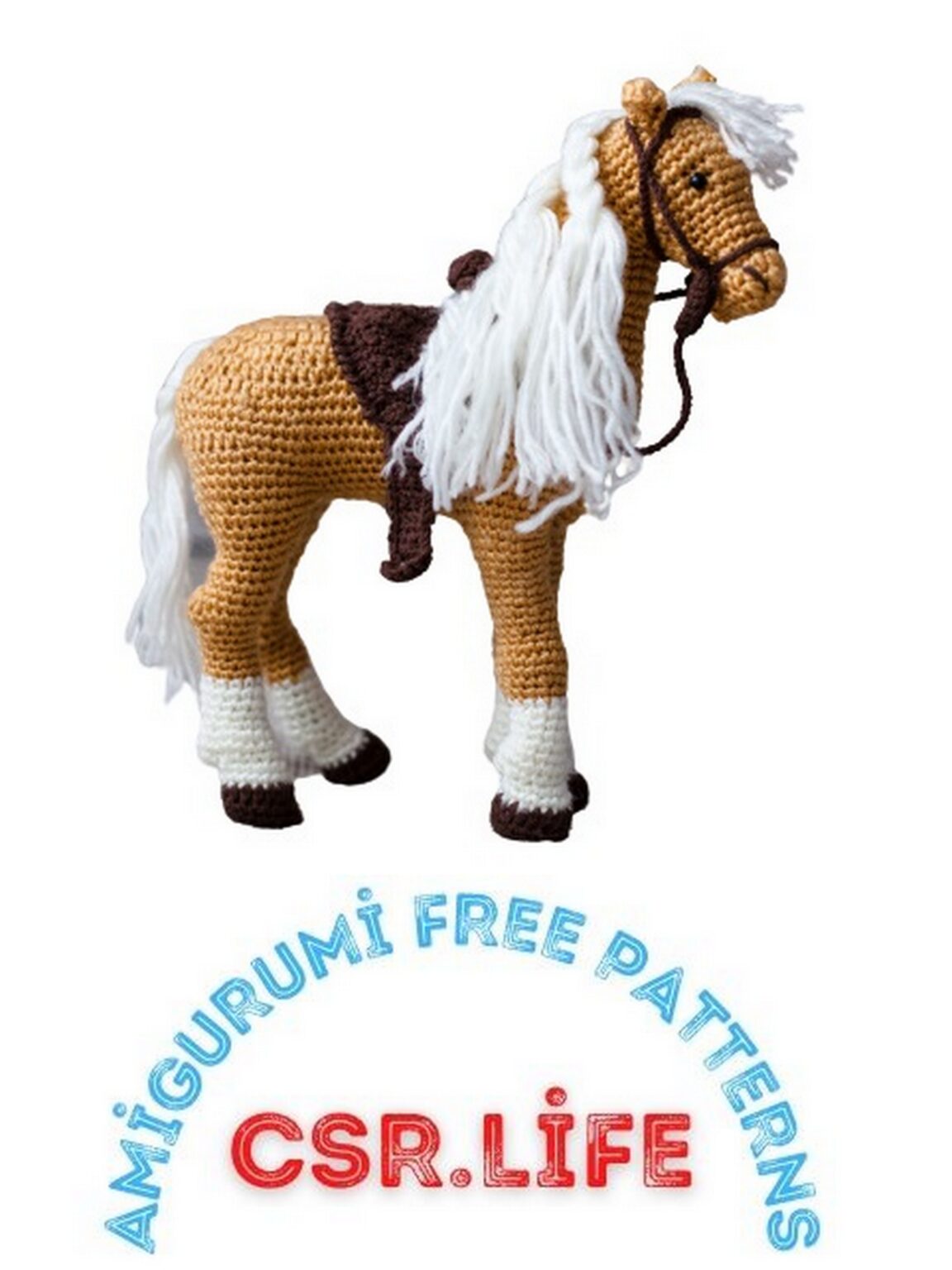 Realistic Horse Amigurumi Free Crochet Pattern Csr.life