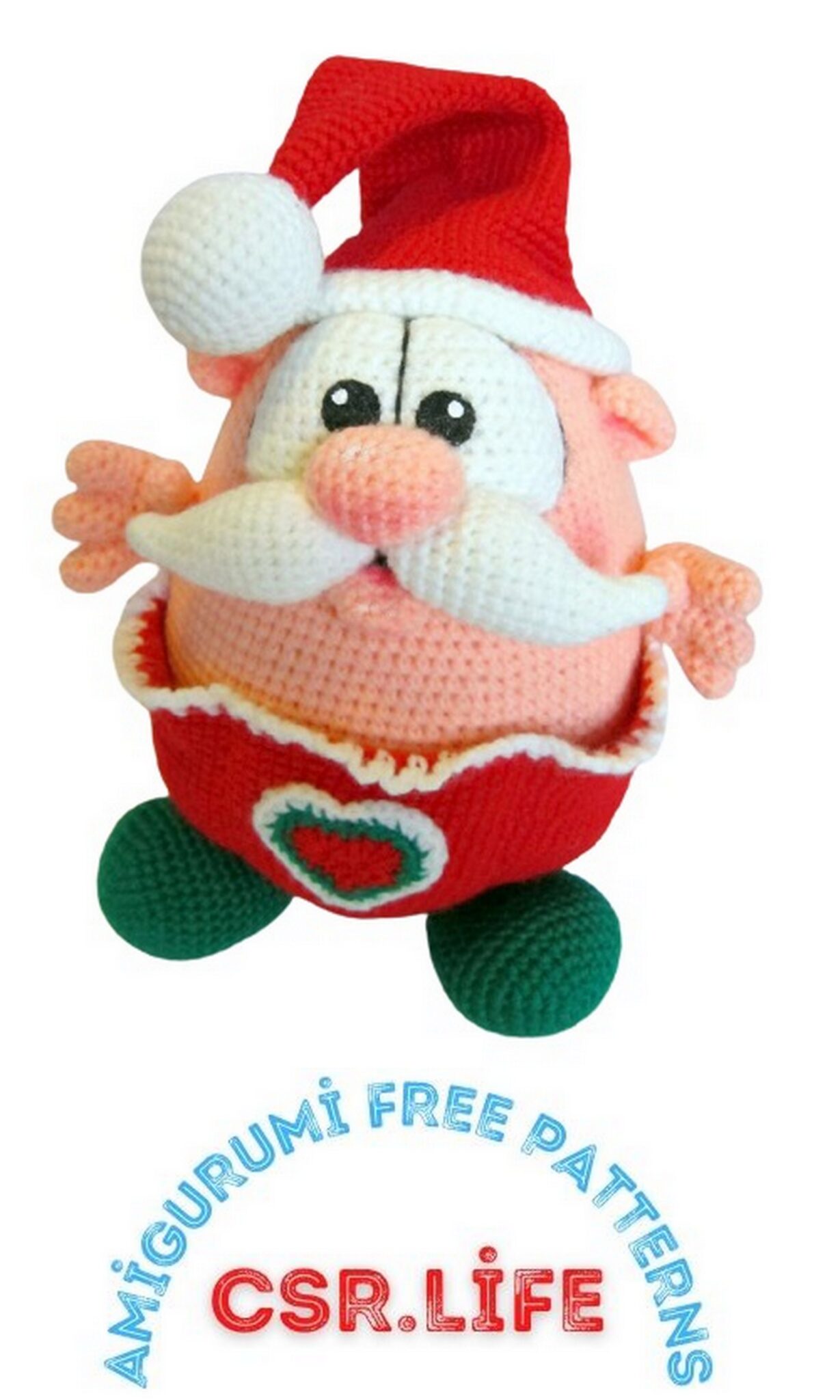 Christmas Gnome Amigurumi Free Crochet Pattern - Csr.life