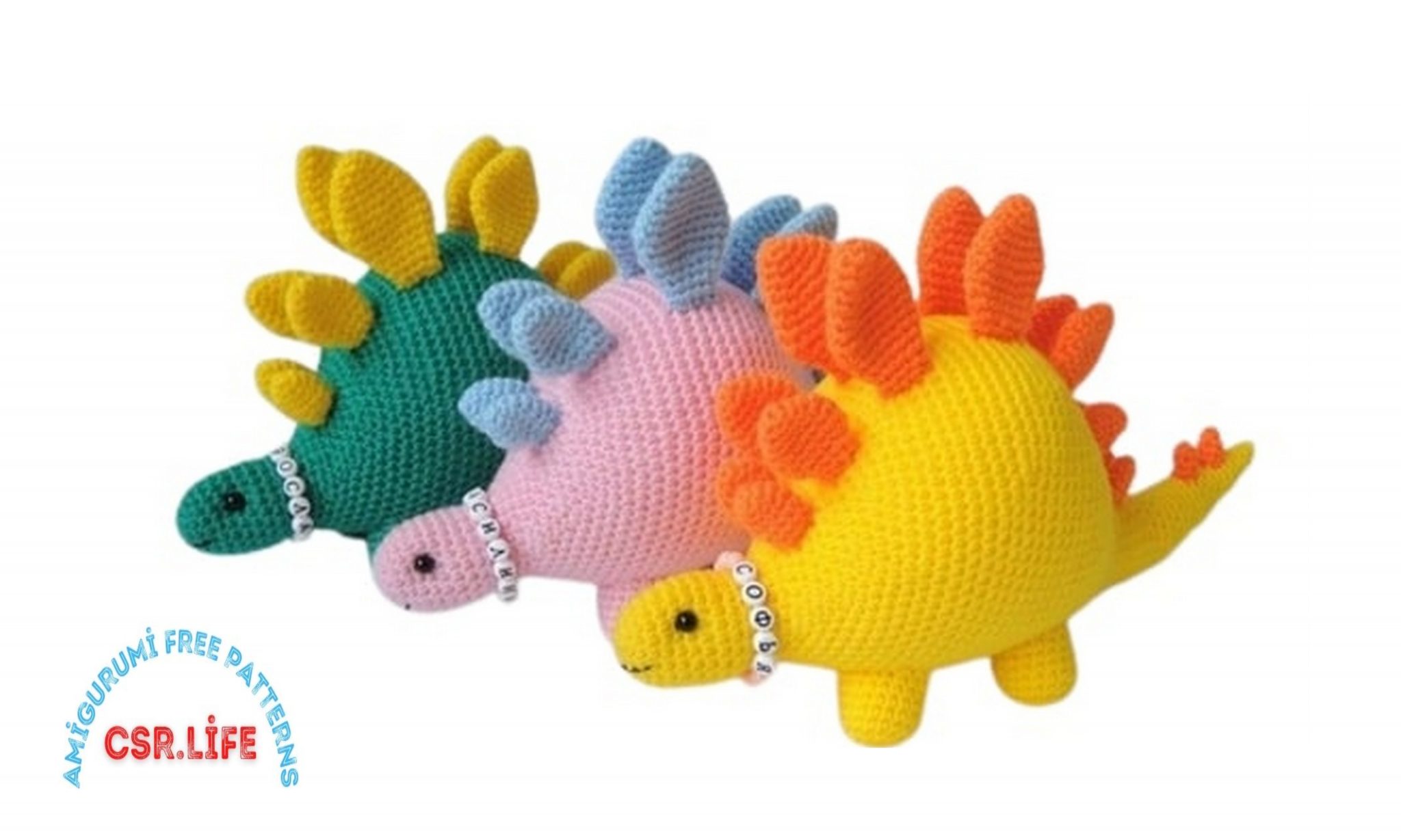 Amigurumi Dinosaur Free Crochet Pattern - Free Amigurumi Crochet Patterns