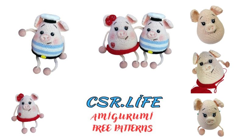 Piggy Amigurumi Free Pattern – Crochet Tutorial