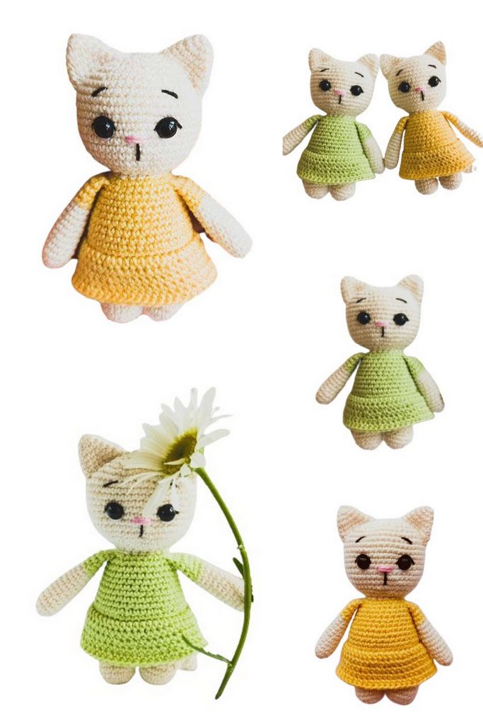 Cute Kitten Amigurumi Pattern