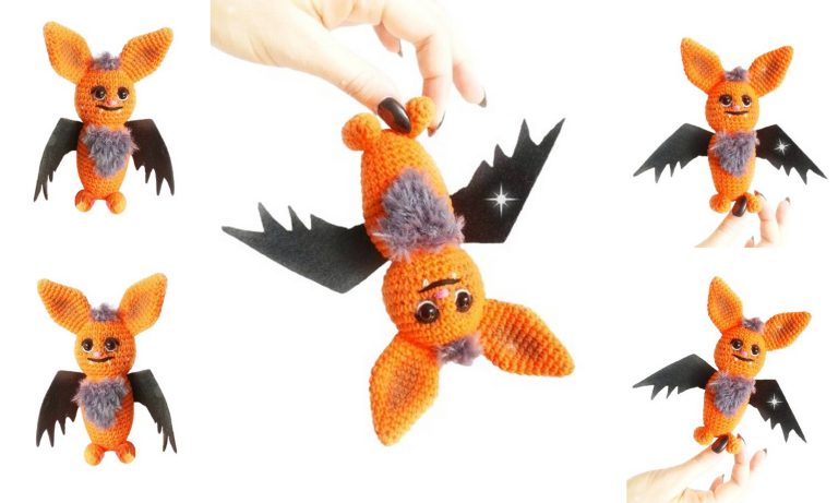 Halloween Bat Amigurumi Free Pattern – Crochet Tutorial