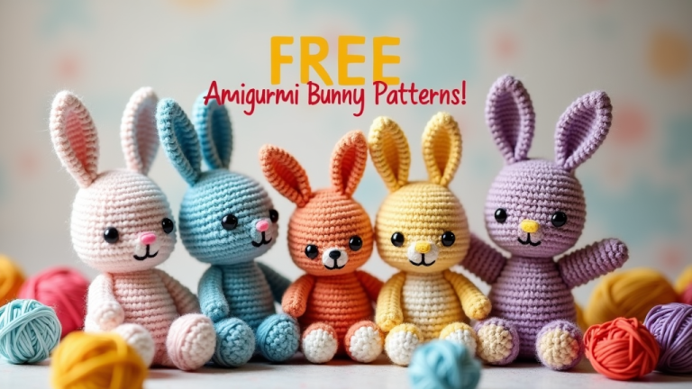 Amigurumi Bunny Free Patterns: Top Designs to Crochet