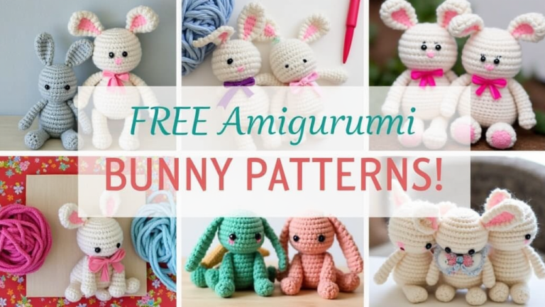 Free Amigurumi Bunny Patterns: 60+ PDF Options Available